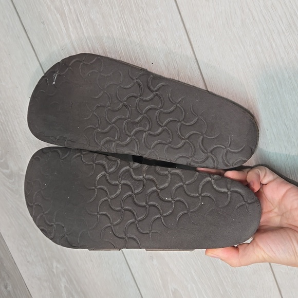 Birkenstock Womem Mayari Loop Toe Brown Strappy Sandals Flats Shoes Sz 39/8 Reg - Picture 10 of 12